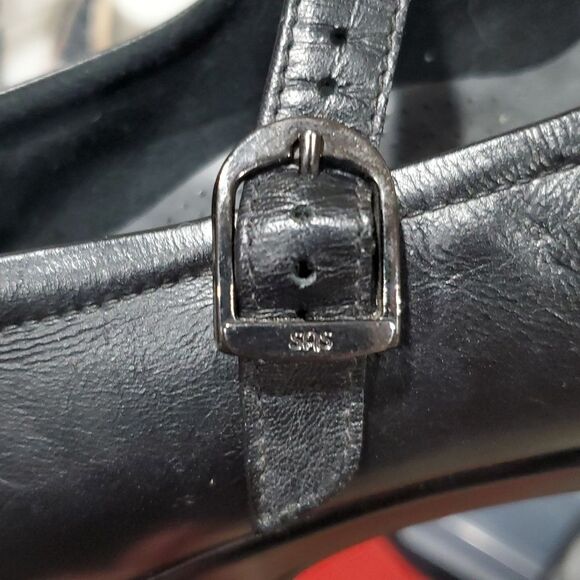 SAS Maria Mary Jane Shoes in Black Size 11 WW or Double Wide - Picture 6 of 13